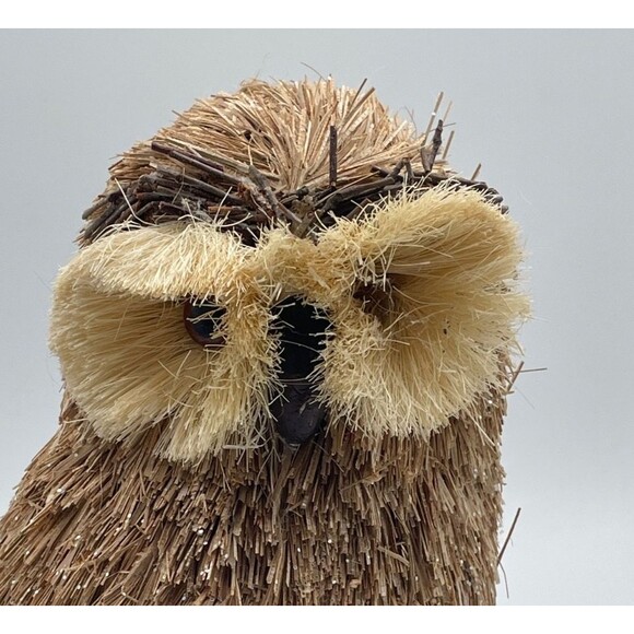 Large Holiday Sisal Bristle Buri Brush Animal Woodland Figures 8" Tall CHOOSE 1 - Picture 14 of 16